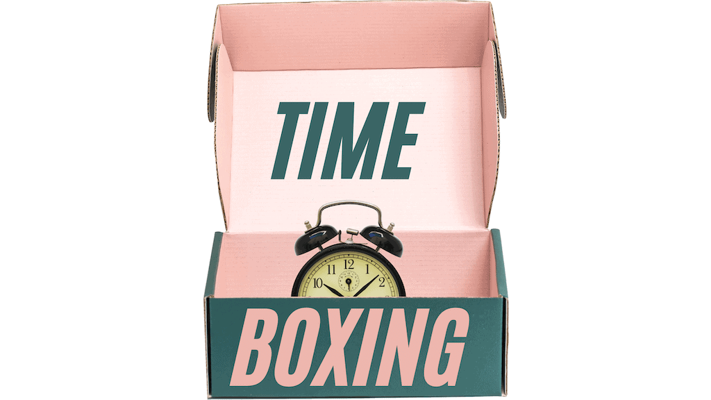 timeboxing time management technique