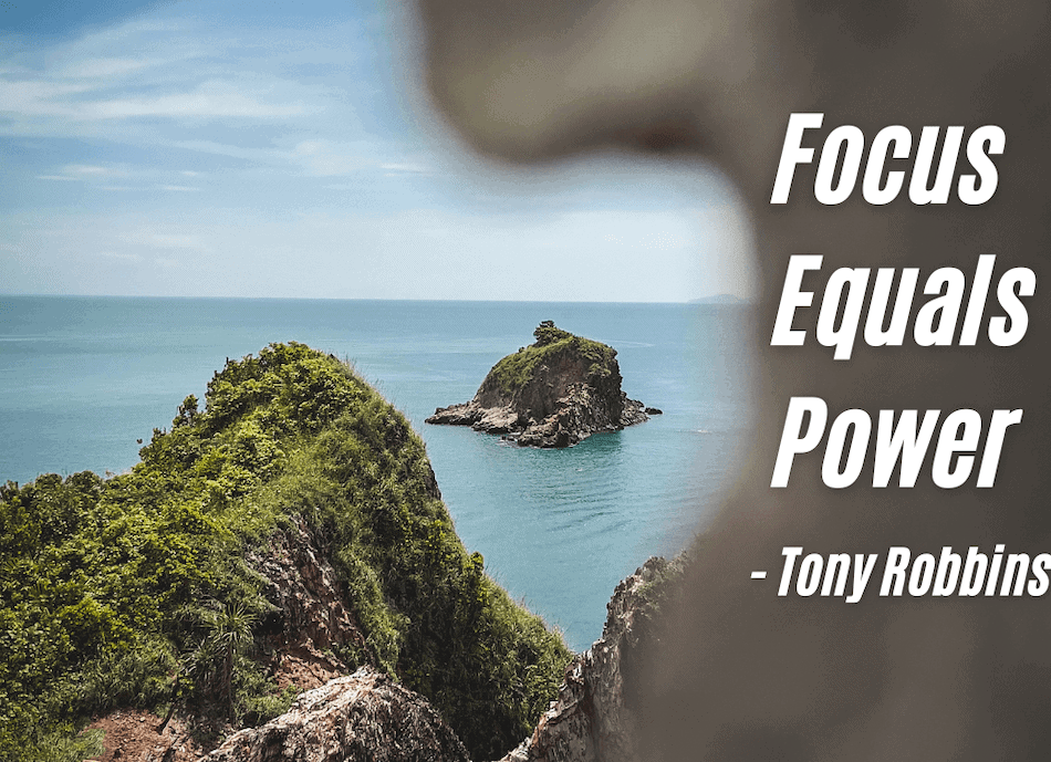 focus equals power